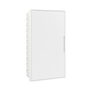 Щиток 36 мод встраиваемый Фрейм (FRAME) ЩРв-п-36, белый, с белой дверцей, с 4 шинами PEN (2шт на 8 отв. и 2шт на 10отв.)