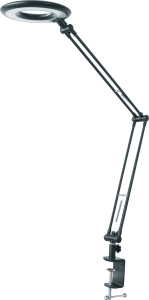 Светильник настольный светодиодный NDF-C005-9W-4K-BL-LED на струбцине черный