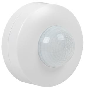 Датчик движения ДД 027 белый 1200Вт 360гр 12м IP20 IEK