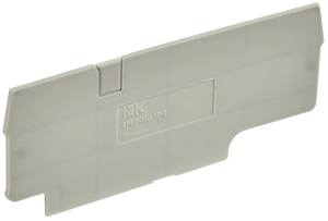 Заглушка для CP-MC 3 вывода 10мм2 серая IEK