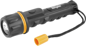 Фонарь светодиодный NPT-R06-2AA 0.5Вт LED 40лм 40м пластик+резина