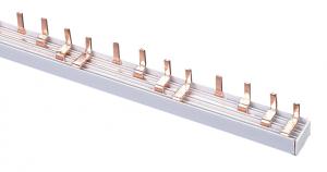 Гребенчатая шина/Шина соединительная  4P 63А 1 м. 14х4 контактов ШС-101