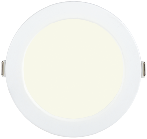 Светильник светодиодный встраиваемый ДВО 1612 белый круг 9Вт 3000К IP20