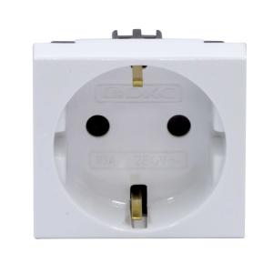 VIVA Розетка силовая с заземлением белая