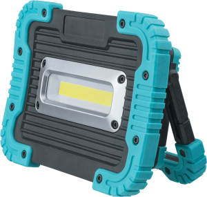 Фонарь светодиодный NPT-SP22-ACCU 10Вт COB LED 700лм 50м аккумуляторный прожектор пластик 3Ач