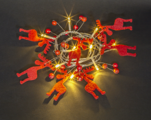 Гирлянда новогодняя светодиодная NGF-D014-10WW-2AA