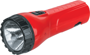 Фонарь светодиодный NPT-CP20-ACCU 0.5Вт LED аккумуляторный с вилкой для зарядки пластик