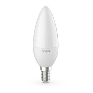 Лампа светодиодная LED 6.5 Вт 550 лм 4100К свеча нейтральный E14 AC 220В Black Gauss