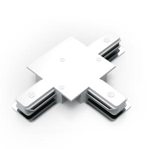 Коннектор для встраиваемых трековых шинопроводов AC 220В Белый IP20 Т-образный Track Gauss