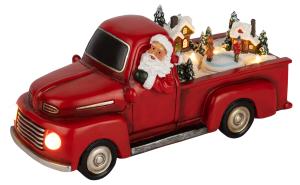 Рождественская композиция Новогоднее путешествие мультиколор, 3хАА, 25х12х17 см EFIS-S01