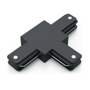 Коннектор для трековых шинопроводов AC 220В Черный IP20 Т-образный Track Gauss