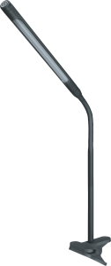 Светильник настольный светодиодный NDF-C004-7W-4K-BL-LED на прищепке гибкий черный