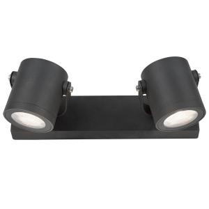 Светильник архитектурный ДБУ под лампу 35 Вт 2хGU10 AC 220В IP54 280х90х130мм Sonata Gauss