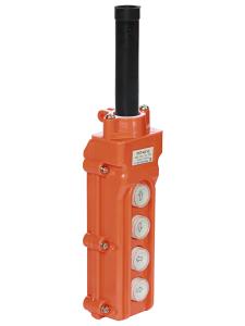 Пост кнопочный ПКТ-40 на 4 кнопки IP54 ABS-пластик