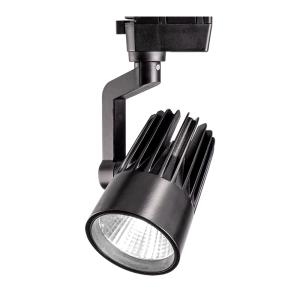 Светильник светодиодный трековый на шинопровод ДПО- 30Вт 4000K 3000 Лм 24 град BL (чёрный) IP40