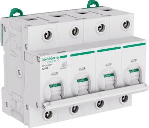 Автоматический выключатель (АВ) 27мм C 100A 4P 10 kA 400В Systeme9