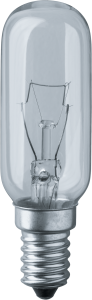 Лампа накаливания специального назначения РН 25вт 230в Е14 T25L CL для кухонных вытяжек и ночников
