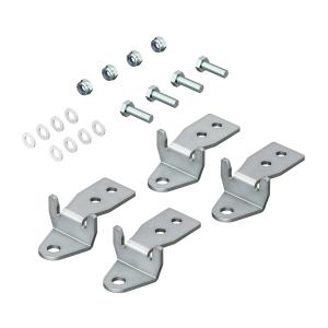 Кронштейны для настенного крепления с удлиненными болтами и гайкой самофиксации для навесных и      клеммных корпусов, 4 шт.