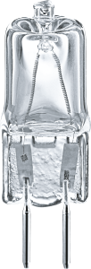 Лампа галогенная КГМ 50вт 220в G6.35 капсульная