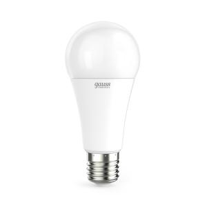 Лампа светодиодная LED 20 Вт 1520 лм 3000К А60 груша теплый E27 AC 220В Elementary Gauss