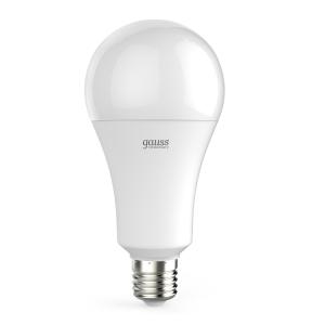 Лампа светодиодная LED 30 Вт 2390 лм 6500К А70 груша холодный E27 AC 220В Elementary Gauss