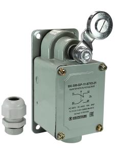 Выключатель концевой ВК-300-БР-11-67У2-21 с сальником ход вправо самовозврат