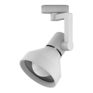 Светильник трековый на шинопровод под лампу 1хE27 AC 220В Белый IP20 150х112х230мм однофазный Track Gauss