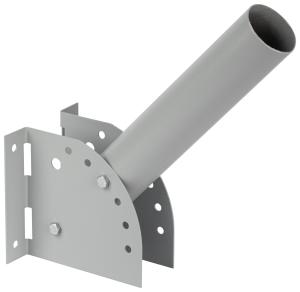 Кронштейн для уличного светильника с переменным углом 300мм d48мм SPP-AC2-0-300-048