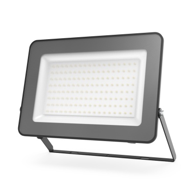 Прожектор светодиодный ДО 100 Вт 12000 лм 6500К AC 220В IP65 210х32х283мм матрированное закаленное стекло Qplus Gauss