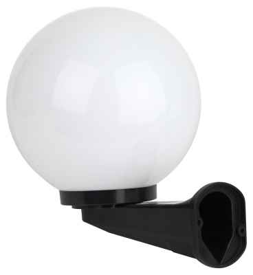 Светильник настенный НБУ 01-60-251 шар опаловый IP44 Е27 max60Вт d250mm с настенным крепежом