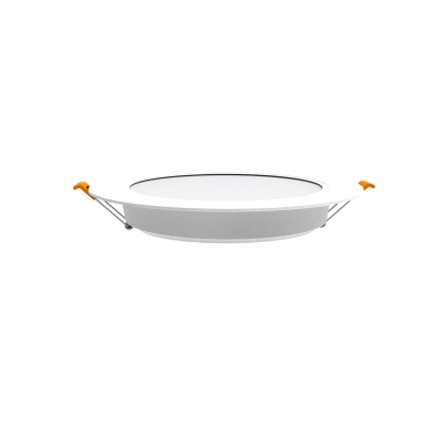 Светильник светодиодный ДВО 12 Вт 1000 лм 4000К AC 220В IP20 круг D145х26мм монт d120мм Пластик Basic Gauss