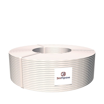 Шнур ШВВП 2х0.75 белый(200м) ТРТС