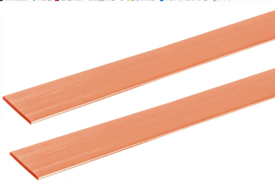 Шина медная ШМТ 10х30 (кратно 3м)