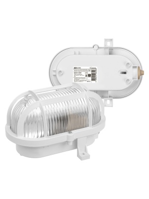 Светильник НБП 02-60-004.03У Евро корпус и защитная сетка белый