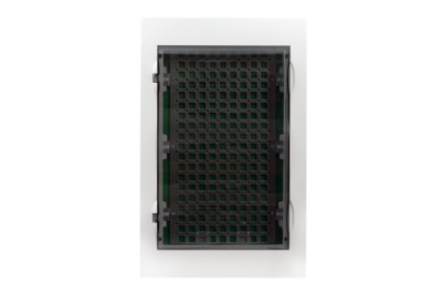 Корпус встраиваемый с прозрачной дверью 3ряд/36мод 2 розетки City9 Box IT к