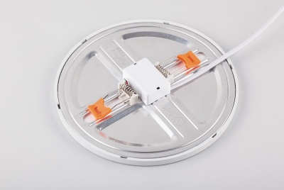 Светильник светодиодный ДВО-9w 4000K 720Лм slim белый с регулируемым монтажным диаметром (до 100мм)