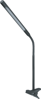 Светильник настольный светодиодный NDF-C004-7W-4K-BL-LED на прищепке гибкий черный