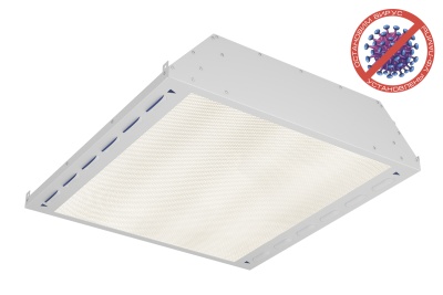 Светильник рециркулятор ОФИС АНТИВИРУС 55 Вт      АРМСТРОНГ LE-СВО-03-065-5260-20Д упаковка 5 по    цене 4