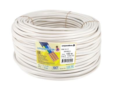 Провод ПВС 2х1 ТРТС