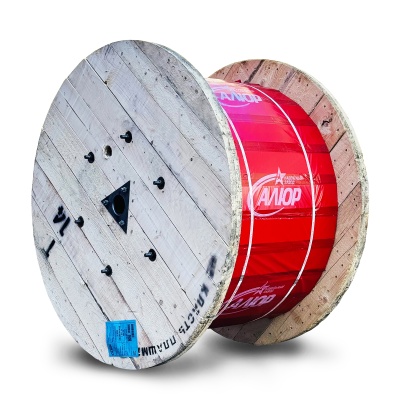 Провод силовой ПуГВнг (А)-LS 1х70 белый барабан многопроволочный