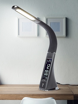 Светильник настольный светодиодный черный NLED-458-6W-BK