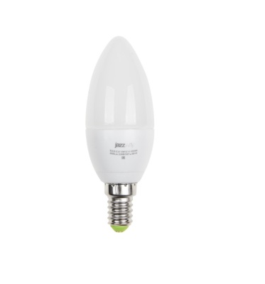 Лампа светодиодная LED 5Вт E14 400Лм теплый матовая свеча 230V/50Hz ECO
