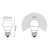 Лампа светодиодная LED 6.5 Вт 520 лм 3000К шар P45 теплый E27 AC 220В Black Gauss
