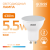Лампа светодиодная LED 5.5 Вт 430 лм 3000К софит MR16 теплый GU10 AC 220В Elementary Gauss