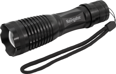 Фонарь светодиодный NPT-CM11-3AAA CREE 3Вт LED 130лм 200м ировка металл