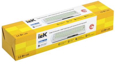 Светильник ДБА 3928 аккумулятор 15ч 12Вт IEK