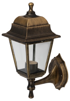 Светильник настенный НБУ 04-60-001 четырехгранный под бронзу IP44 Е27 max60Вт