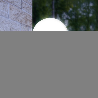 Светильник настенный НБУ 01-60-251 шар опаловый IP44 Е27 max60Вт d250mm с настенным крепежом