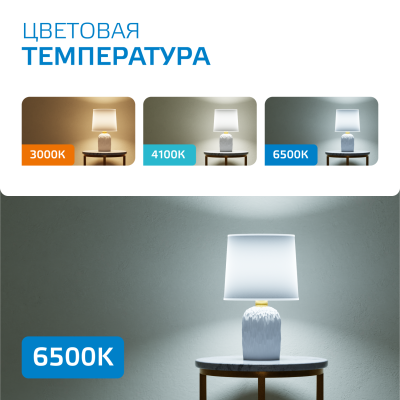 Лампа светодиодная LED 30 Вт 2390 лм 6500К А70 груша холодный E27 AC 220В Elementary Gauss