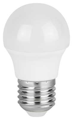 Лампа светодиодная 15Вт шар нейтральный белый свет Е27 STD LED P45-15W-840-E27